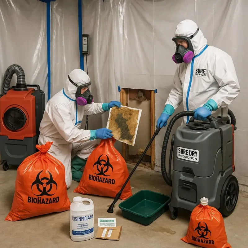 Contaminated Water Handling Protocols process in Sidney, ME