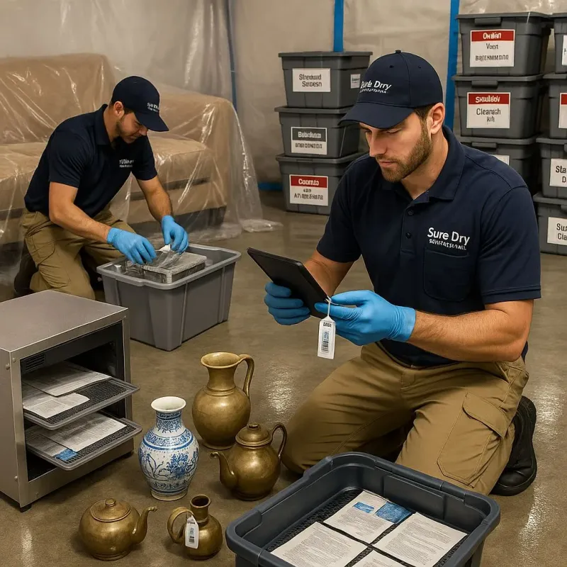 Content Protection and Restoration process in Sidney, ME